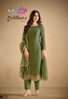 Solitaire Vol 3 By Vipul Gold Windy Designer Salwar Suits